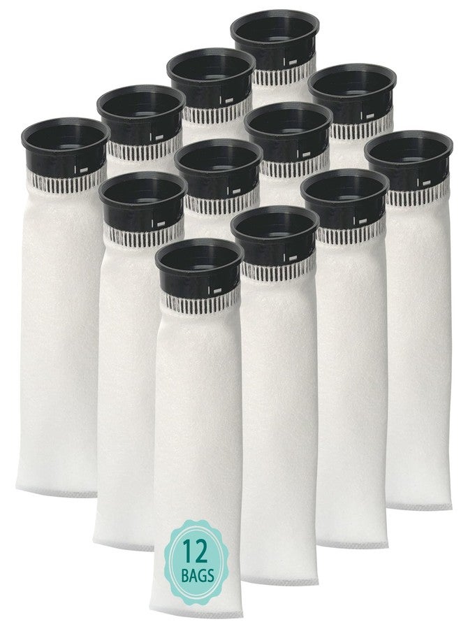 beaufan 12 Pack 2.75 Inch 225 Micron Filter Sock Fits Waterbox, Eshopps, Fiji Cube Aquarium Models, and All 2.75" Filter Sock Holders - Image 1
